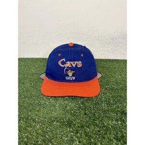 Vintage Cleveland Cavaliers hat cap snap back blue orange G Cap 90s mens 5